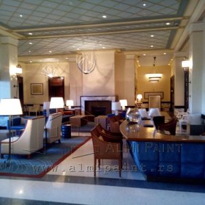 AlmiPaint Dekorativne tehnike bojenja, Hoteli
